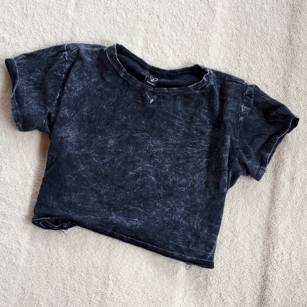 🌫Charcoal Crop Top🌫 NWOT